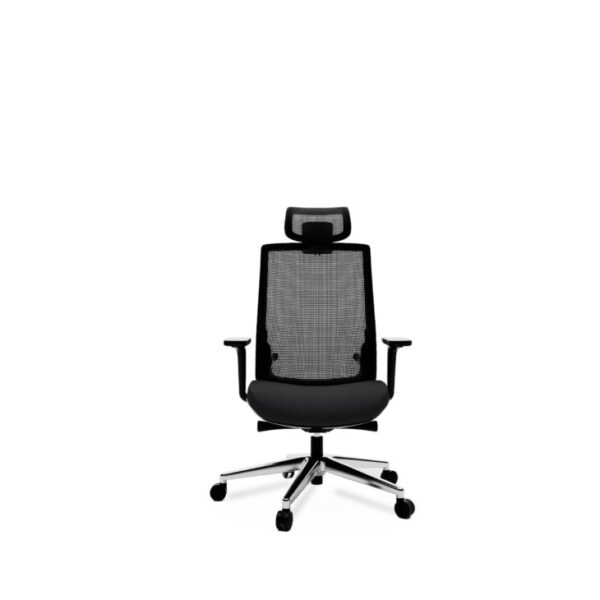 Kron Managerial Chair - Black Frame - Image 1
