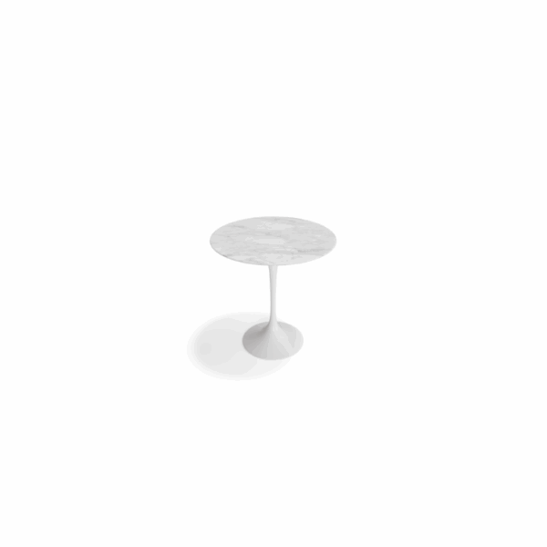 Meta Round Marble Coffee Table - Image 1