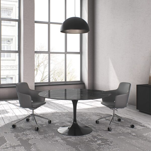 Round-Quartz-Table Urban 411 office furniture dubai & abu dhabi