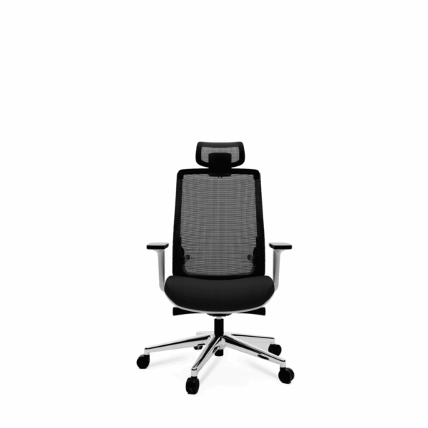 Kron+ Manager Chair - White Frame - Image 1