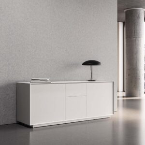 1.6M-Credenza-White Edge Plus Cabin Cabinets office furniture dubai & abu dhabi