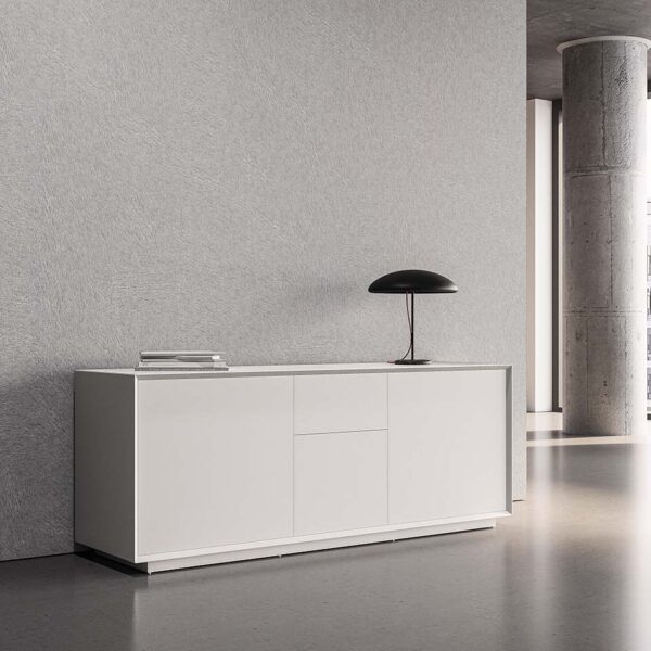 1.6M-Credenza-White Edge Plus Cabin Cabinets office furniture dubai & abu dhabi