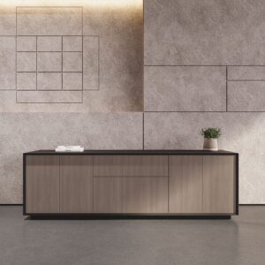 2M Black Wood office furniture dubai & Abu Dhabi