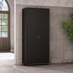 Full-Height-Storage-Black Office furniture dubai & abu dhabi